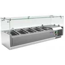 Витрина для топпинга COOLEQ VRX 1200/330