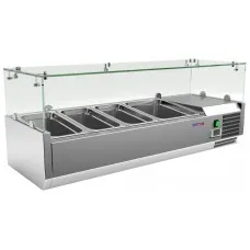 Витрина для топпинга COOLEQ VRX 1200/380