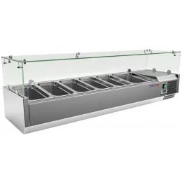 Витрина для топпинга COOLEQ VRX 1500/380
