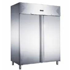 Шкаф холодильный HURAKAN HKN-GX1410TN INOX